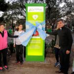 El desfibrilador fue presentado esta semana por el intendente Zabaleta