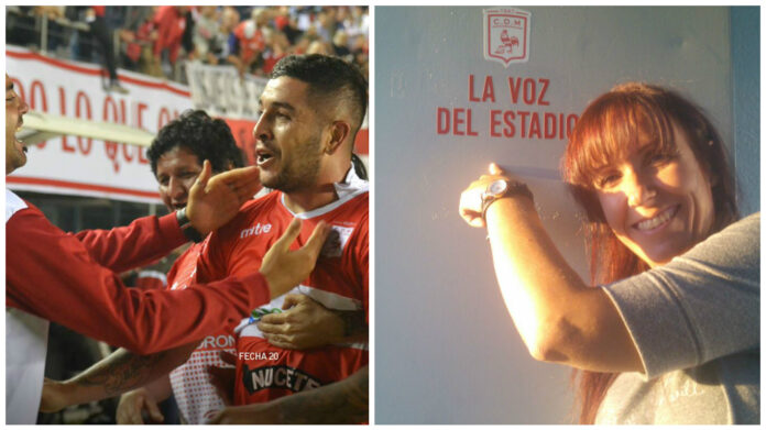 Voz del estadio en Morón