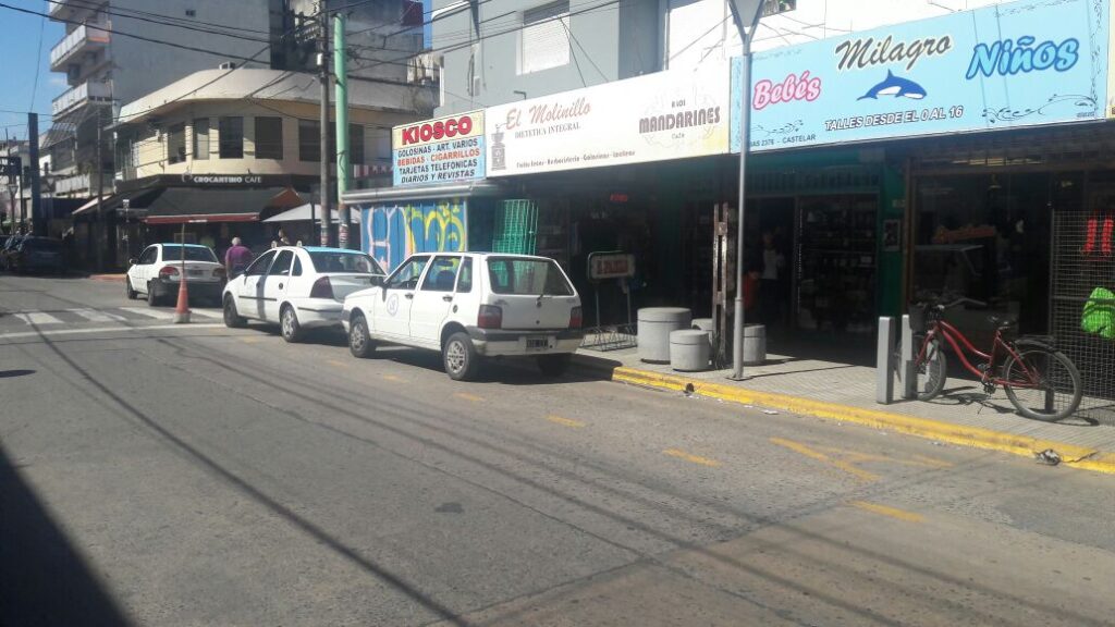 Parada de taxis en Castelar