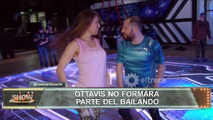 Ottavis afuera del Bailando