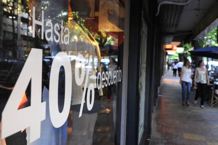 Caída en ventas minoristas