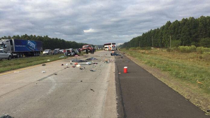 Tragedia en la ruta
