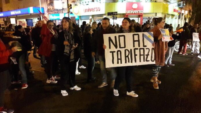 No al tarifazo