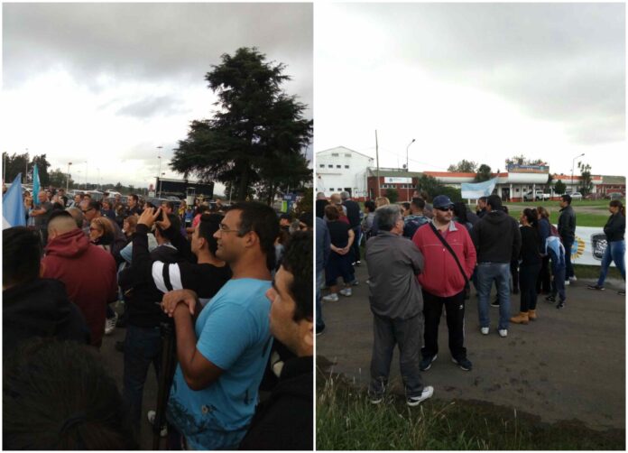 Reclamo policial en La Matanza
