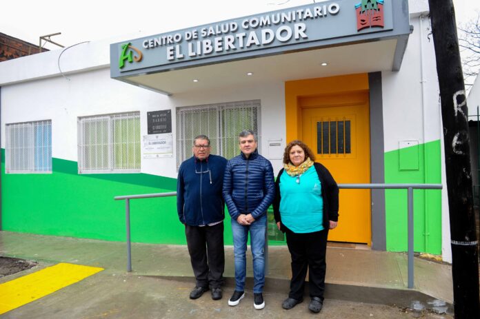Zabaleta inauguración Centro de Salud El Libertador