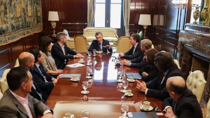Macri y su equipo