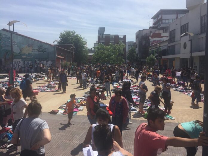 Feria de rebusque en Morón