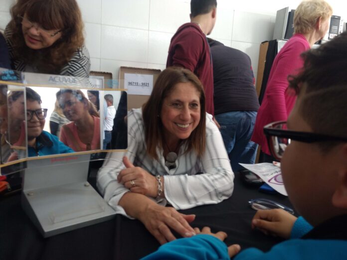 Sandra Rey anteojos