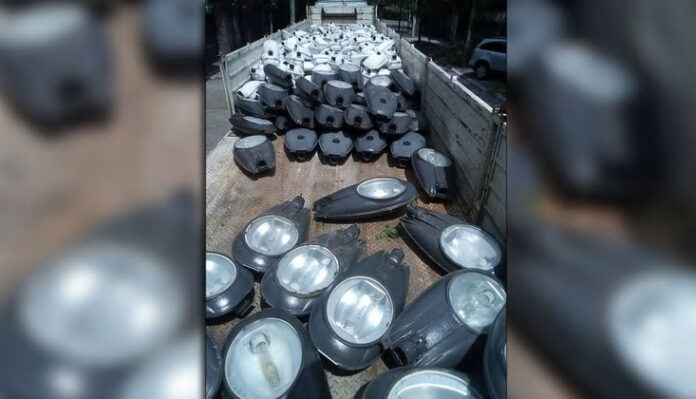 Luminarias donadas
