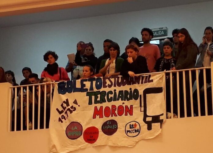 Boleto Estudiantil Terciario en Morón