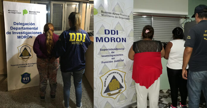 Detenidos en Morón y Matanza