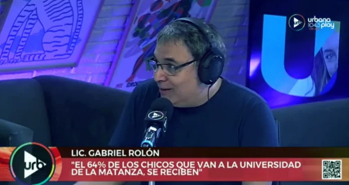 Los elogios de Gabriel Rolón a la Universidad de La Matanza