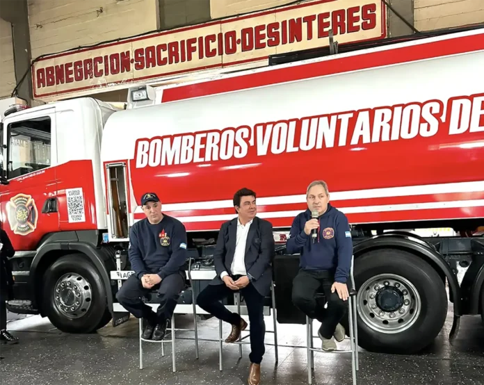 Millonario aporte a Bomberos de La Matanza