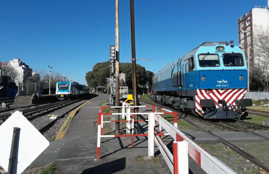 Refuerzos del tren Sarmiento por la peregrinación a Luján