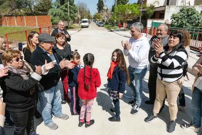 Juan Zabaleta inauguró nuevos puentes vehiculares