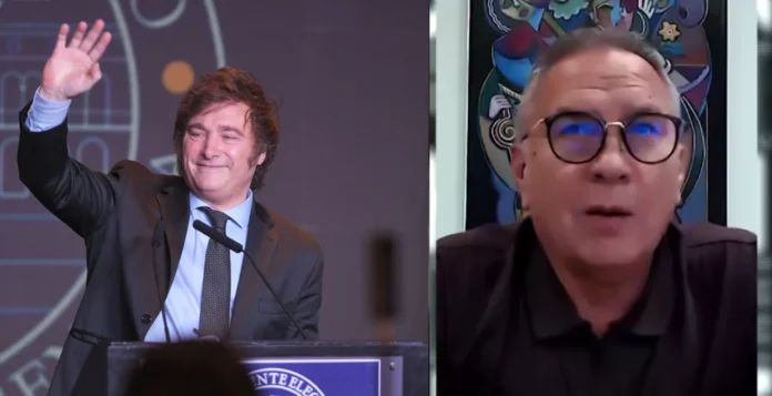 Descalzo saludó a Milei