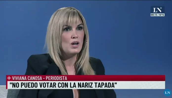 Viviana Canosa no irá a votar el domingo
