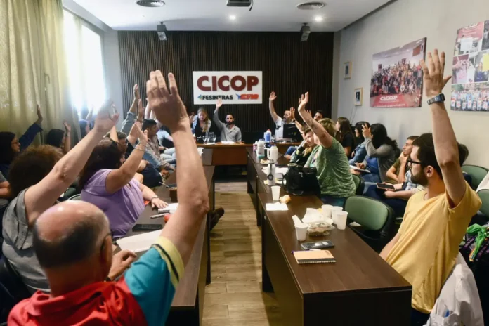 Cicop aceptó la oferta salarial