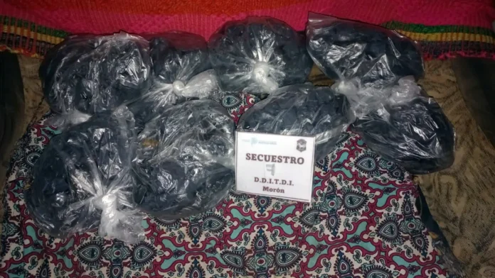 Droga incautada