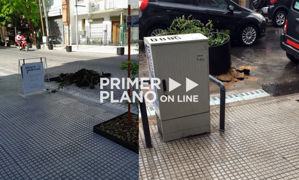 Bronca de comerciantes en Castelar