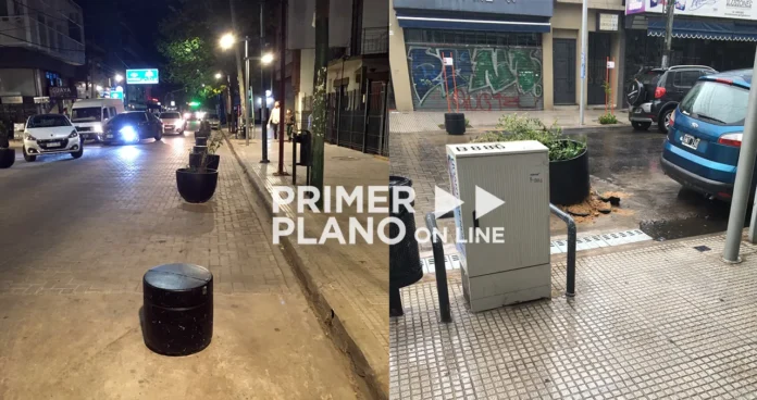 Bronca de comerciantes en Castelar