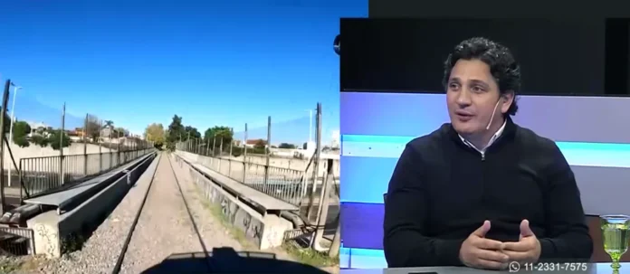 Viaducto en el tren Sarmiento