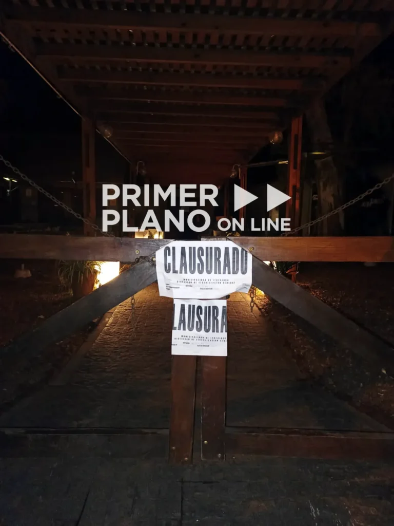 Parrilla clausurada en Ituzaingó