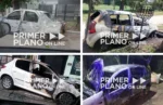 Quema coches en Ituzaingó