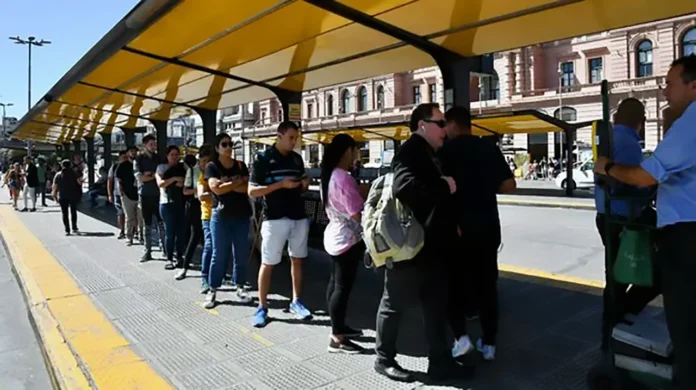 Reducción de los servicios de colectivos