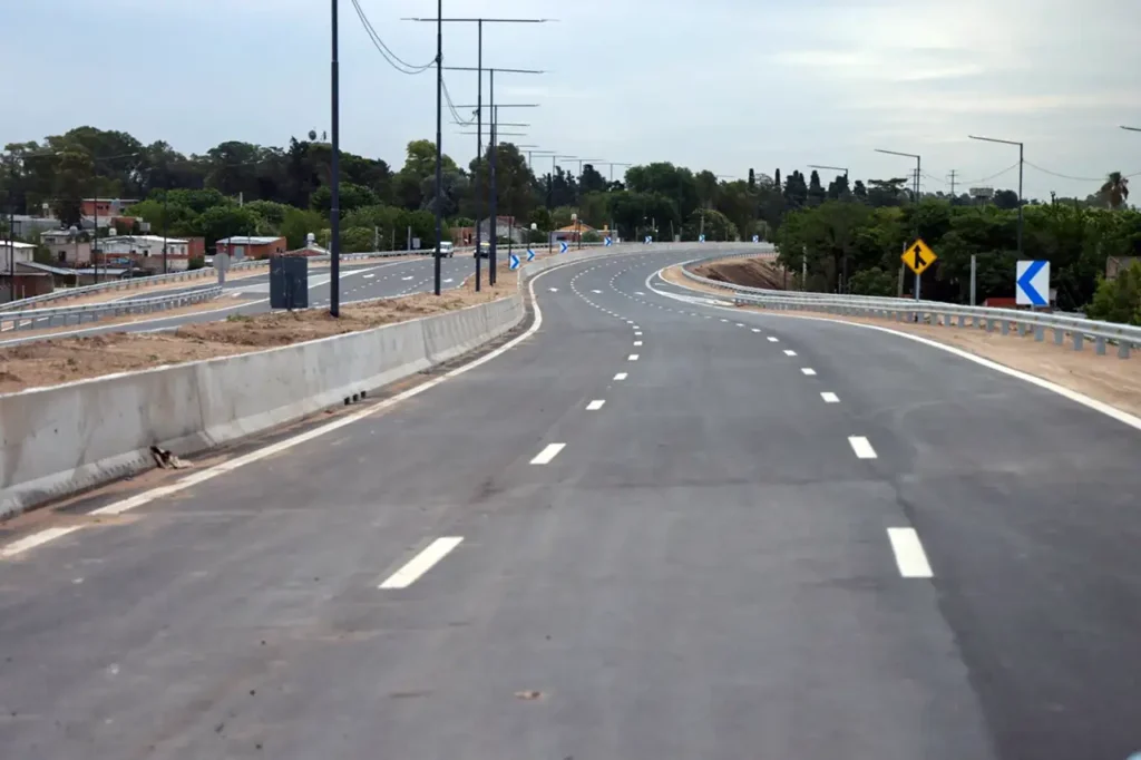 Abandono de la autopista Presidente Perón