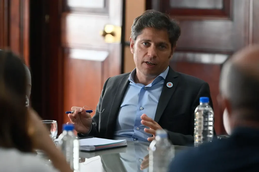 Reunión de Kicillof con intendentes
