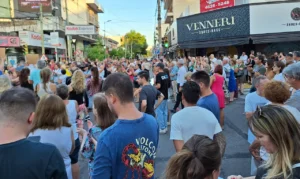 Marcha por seguridad en Castelar