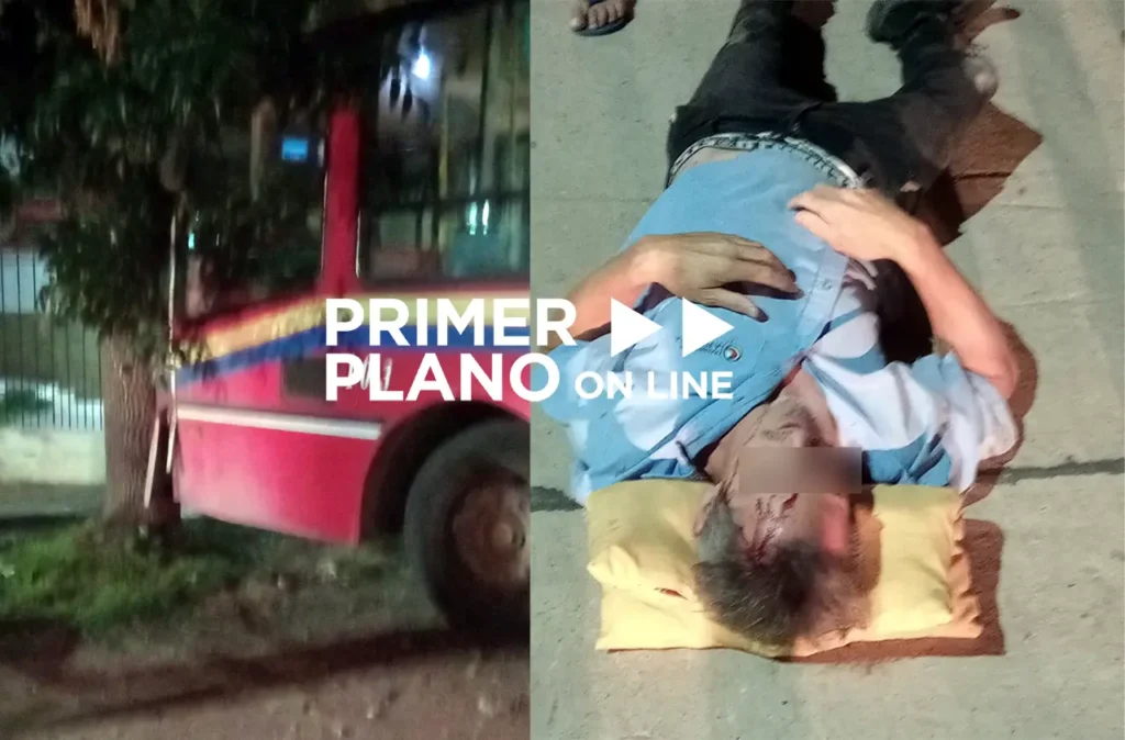 Robo de colectivo de La Perlita