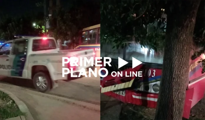 Robo de colectivo de La Perlita