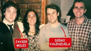 La relación de Javier Milei con Diego Valenzuela