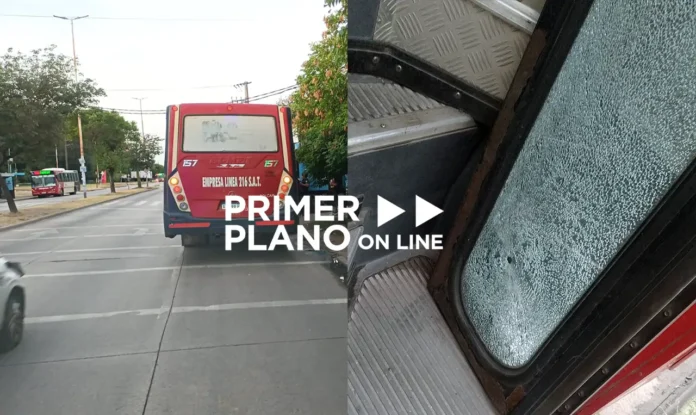 Colectivo baleado en Morón