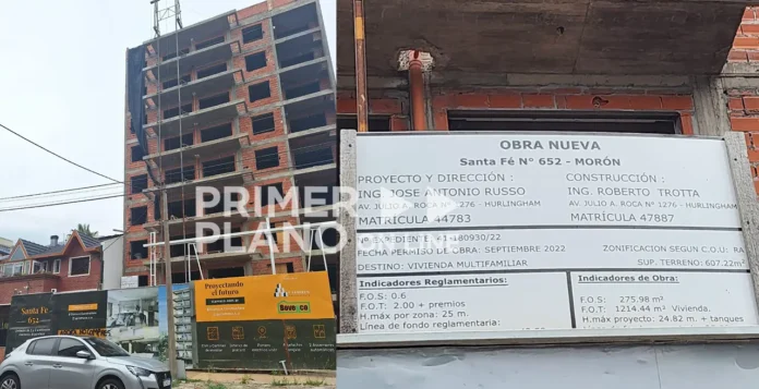 La muerte de un albañil en edificio de Morón