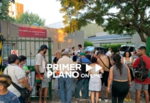 Fila del hambre en Haedo