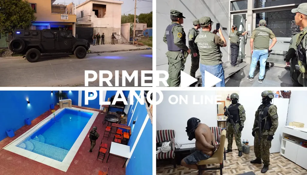Procedimiento antinarco de Gendarmería