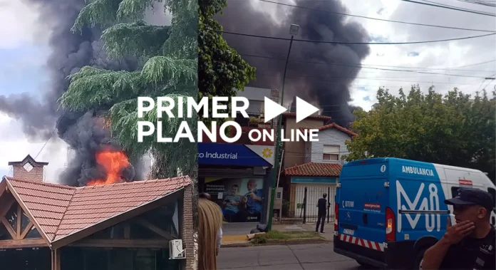 Incendio en Ituzaingó