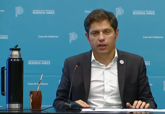 Kicillof contra Milei