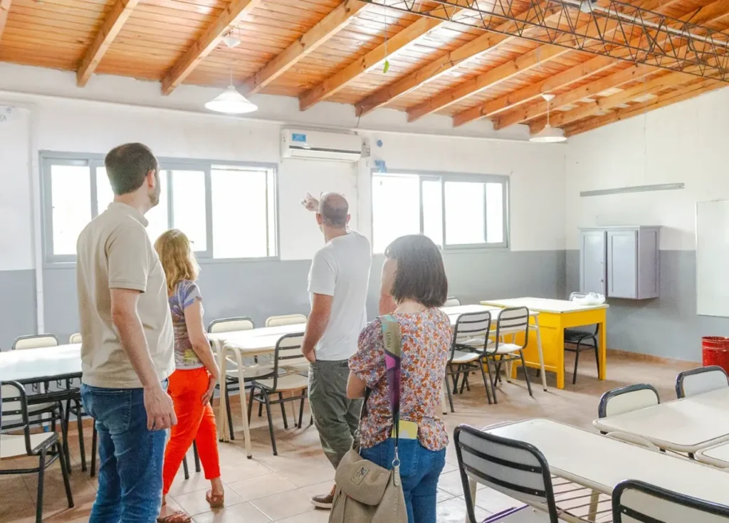 Obras en escuelas de Hurlingham