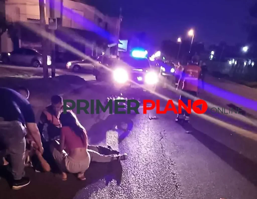 Chocado en Merlo