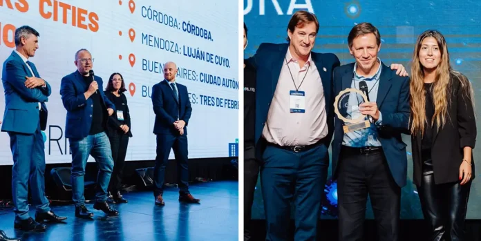 Premiaron a los intendentes de Tres de Febrero y San Miguel