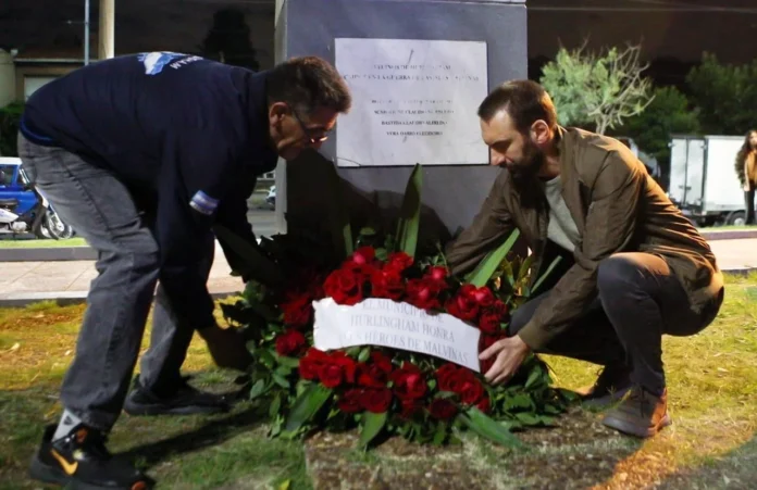 Homenaje a los caídos en Malvinas en Hurlingham