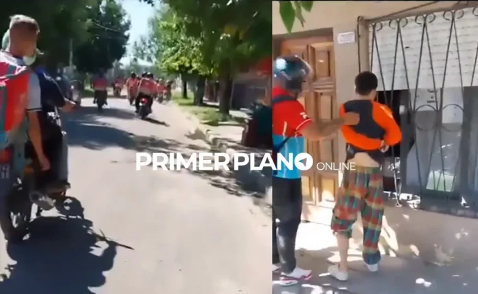 Repartidores recuperaron moto