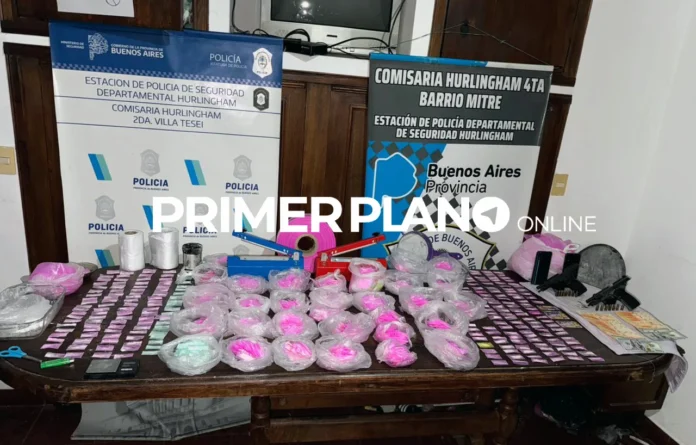 Secuestro de drogas en Hurlingham