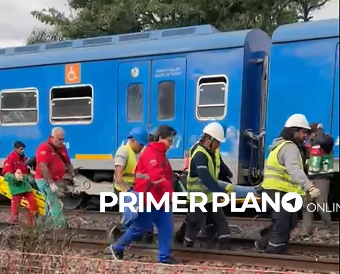 Choque de trenes en Palermo