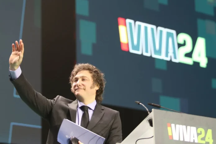 Javier Milei crítica al peronismo