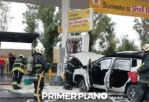 El choque de Tiago Palacios